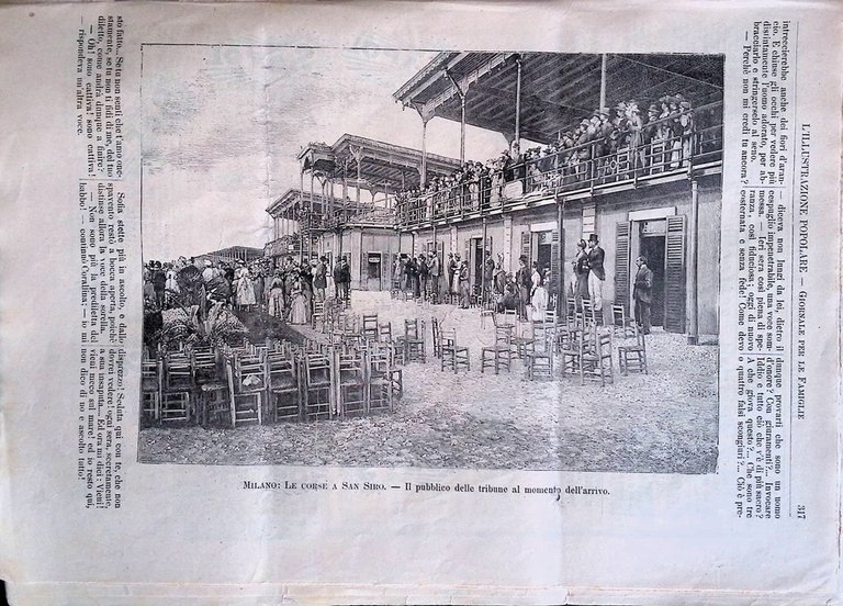 L'Illustrazione Popolare 18 Maggio 1890 Gaetano Casati Goethe Moda San …