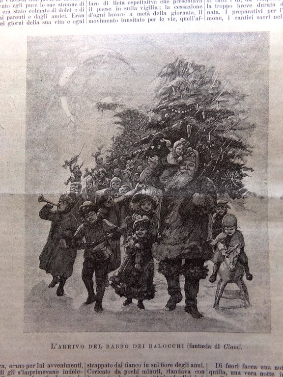 L'illustrazione Popolare 19 Dicembre 1897 Natale nel Medioevo Panettone Edison | Immagine Gallery 3