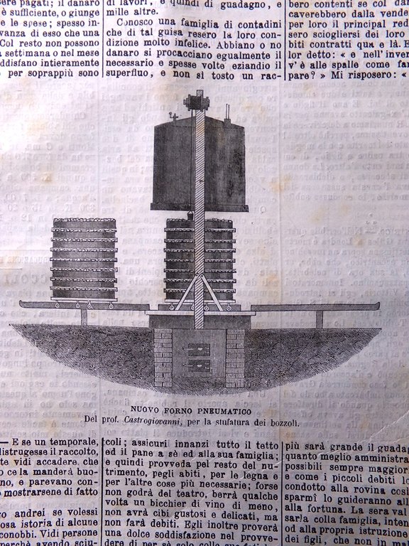 L'Illustrazione Popolare 19 Novembre 1871 Bertel Thorvaldsen Pesaro Forno Debiti