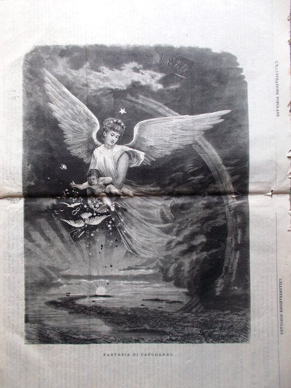 L'illustrazione Popolare 2 Gennaio 1881 Buenos Aires Capodanno Donne in …