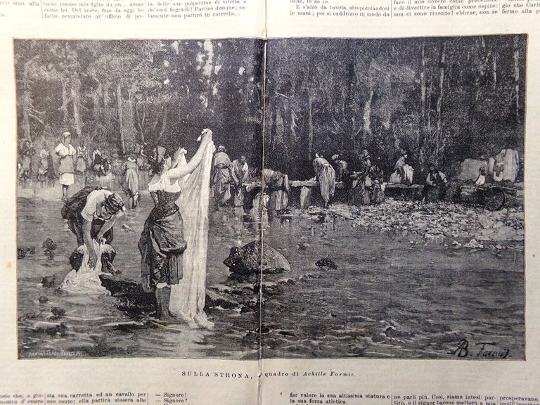 L'illustrazione Popolare 2 Giugno 1889 Ricordi di Garibaldi Strona Feste …