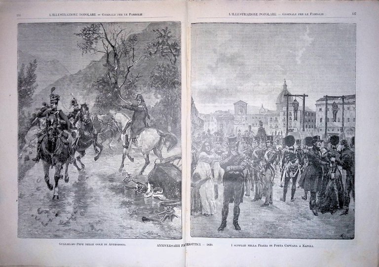 L'Illustrazione Popolare 2 Marzo 1890 Andrássy Orleans Anniversari Patriottici