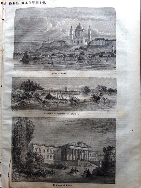 L'illustrazione Popolare 20 Gennaio 1870 Franklin Processo di Troppmann Danubio