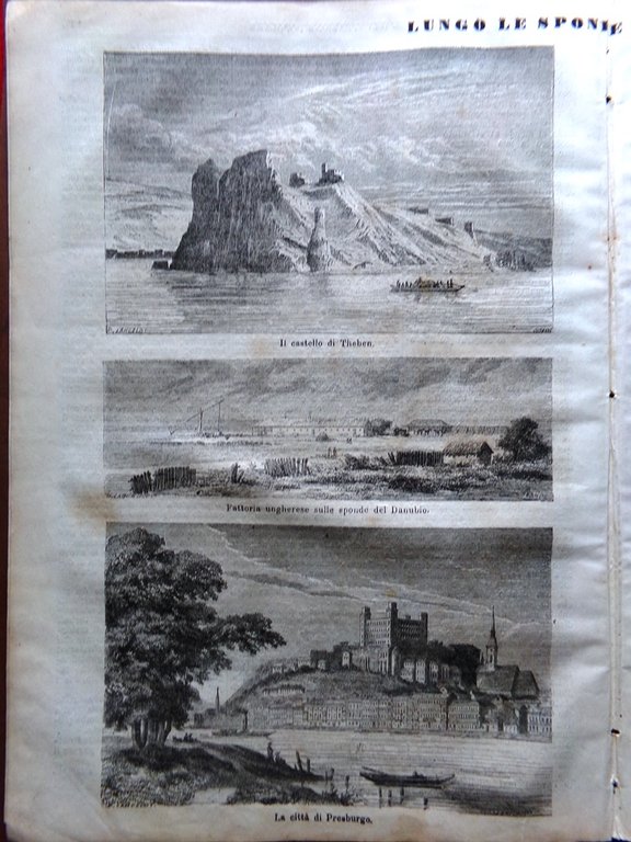 L'illustrazione Popolare 20 Gennaio 1870 Franklin Processo di Troppmann Danubio