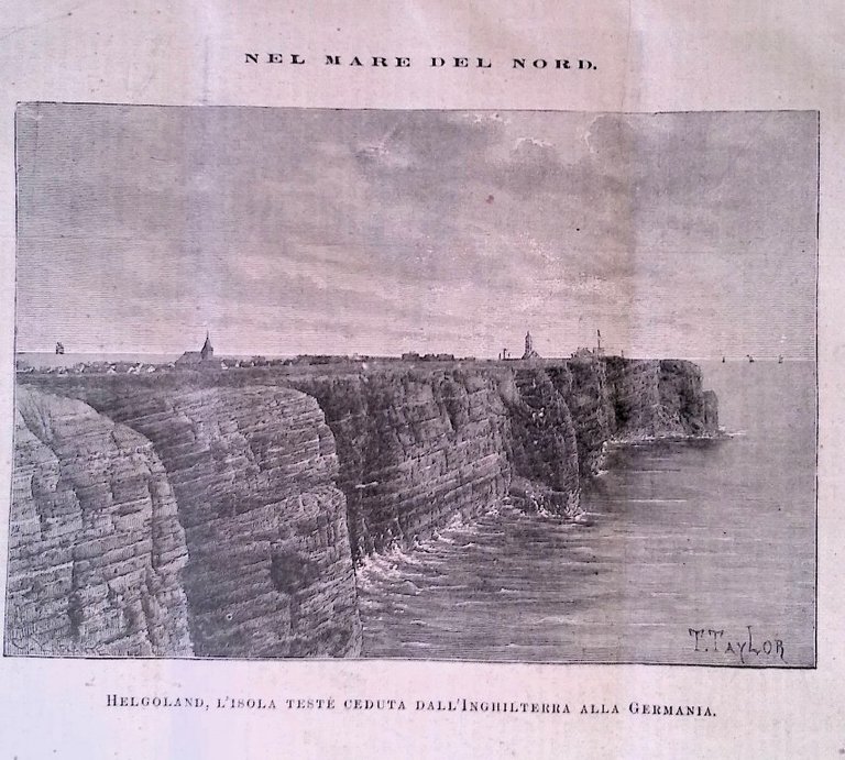 L'Illustrazione Popolare 20 Luglio 1890 Stanley Helgoland Fratelli Bandiera Cani