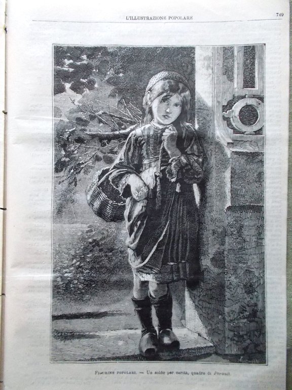 L'illustrazione Popolare 20 Novembre 1881 Immortalità Elettricità Scuole Korido