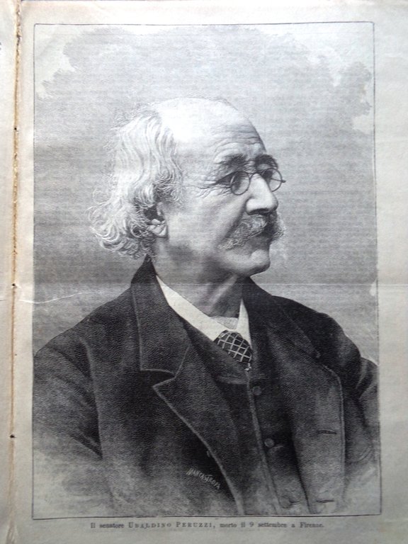 L'illustrazione Popolare 20 Settembre 1891 Peruzzi Grevy Veltran Scuola Cucina