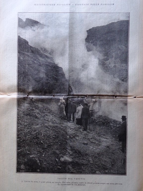L'Illustrazione Popolare 21 Agosto 1913 Antica Agrigento Vesuvio Scott Vangeli