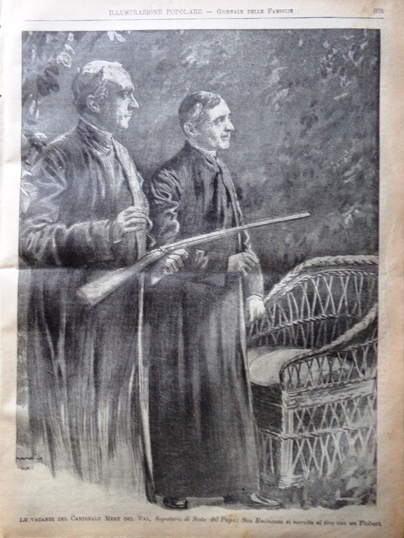 L'Illustrazione Popolare 21 Agosto 1913 Antica Agrigento Vesuvio Scott Vangeli