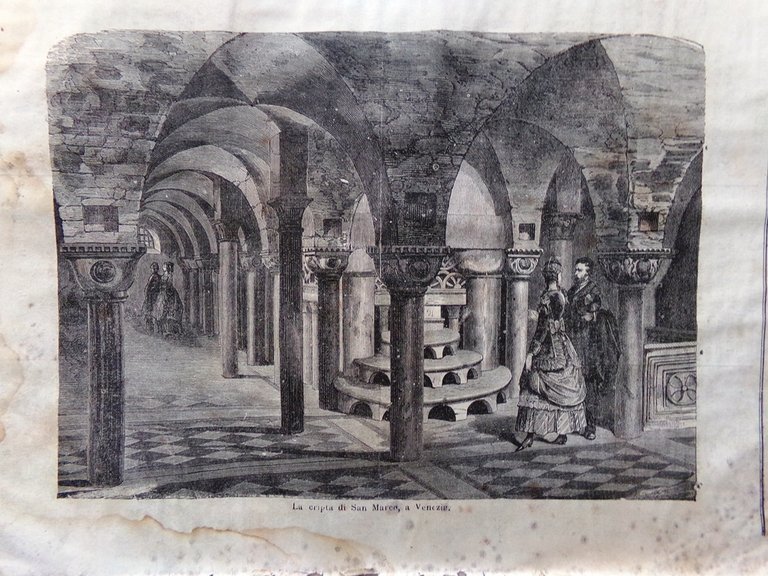 L'illustrazione Popolare 21 Aprile 1870 Processo Bonaparte Bosforo Cripta Marco