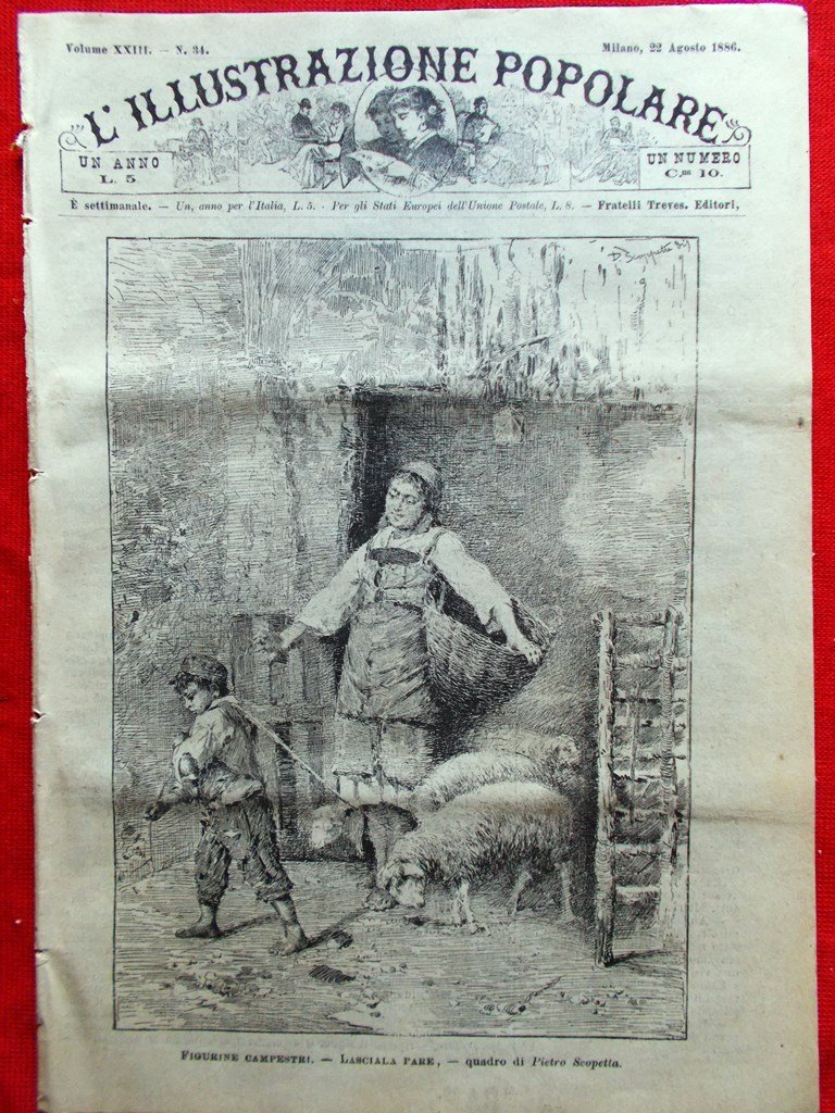 L'illustrazione Popolare 22 Agosto 1886 Polo Capanna Eschimesi Gobba Liszt …