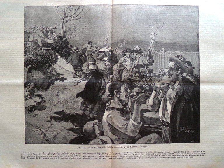L'illustrazione Popolare 22 Aprile 1906 Eruzione del Vesuvio Mangili Neny … | Immagine Gallery 3