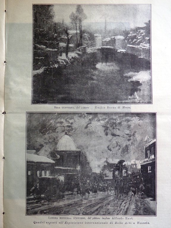 L'illustrazione Popolare 22 Dicembre 1907 Natale Zampogna Rubens Fogazzaro East