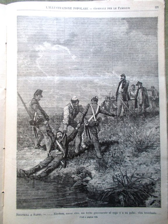 L'illustrazione Popolare 22 Febbraio 1891 Villari Di Rudinì Nicotera Polo …