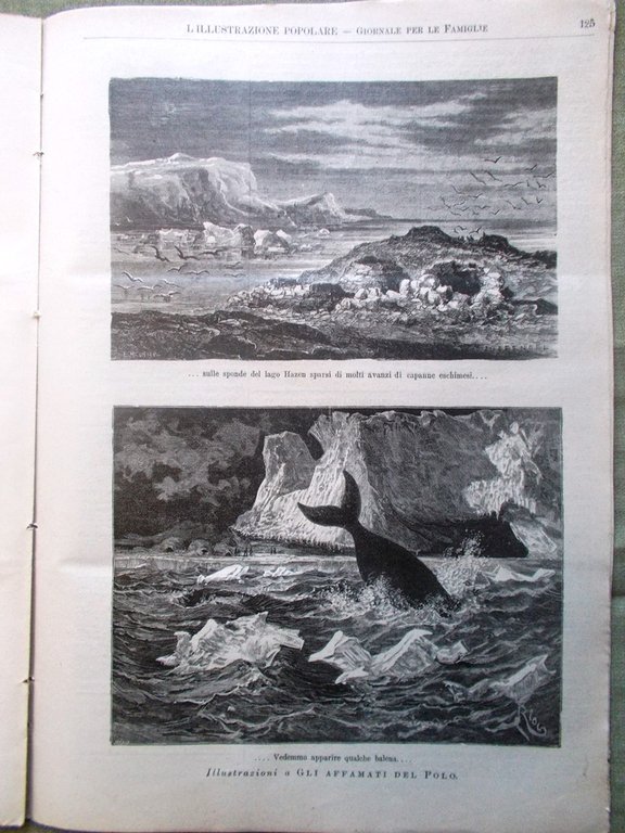 L'illustrazione Popolare 22 Febbraio 1891 Villari Di Rudinì Nicotera Polo …