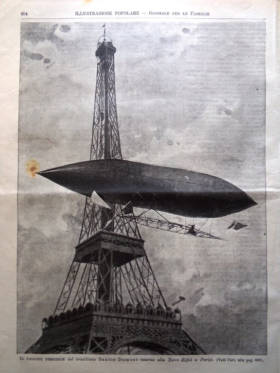 L'Illustrazione Popolare 22 Settembre 1901 Assassinio di William McKinley Eiffel