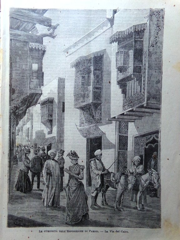 L'illustrazione Popolare 23 Giugno 1889 Gustave Eiffel Torre Silvio Pellico …