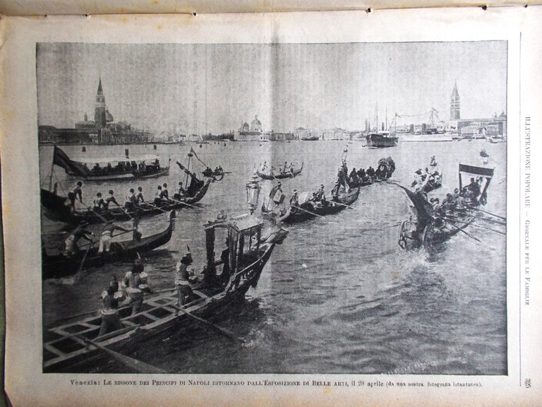 L'illustrazione Popolare 23 Maggio 1897 Incendio Bazar Parigi Ascensione Palermo | Immagine Gallery 3