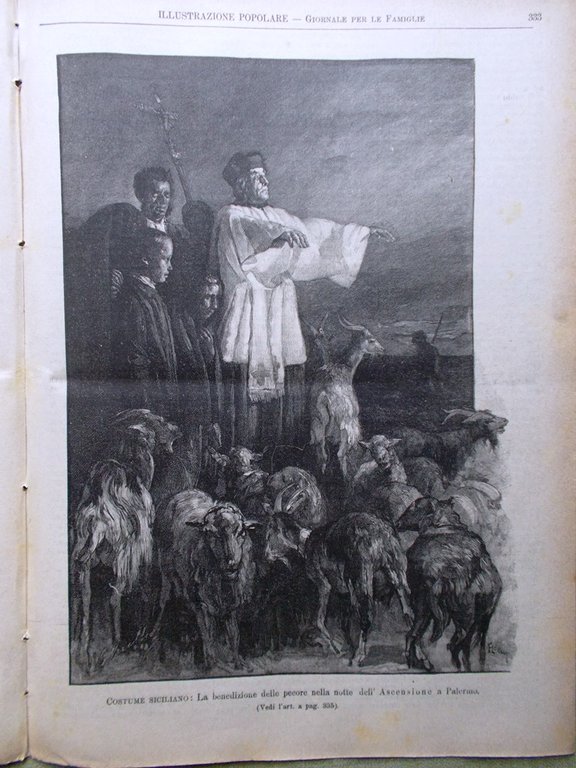 L'illustrazione Popolare 23 Maggio 1897 Incendio Bazar Parigi Ascensione Palermo | Immagine Gallery 4