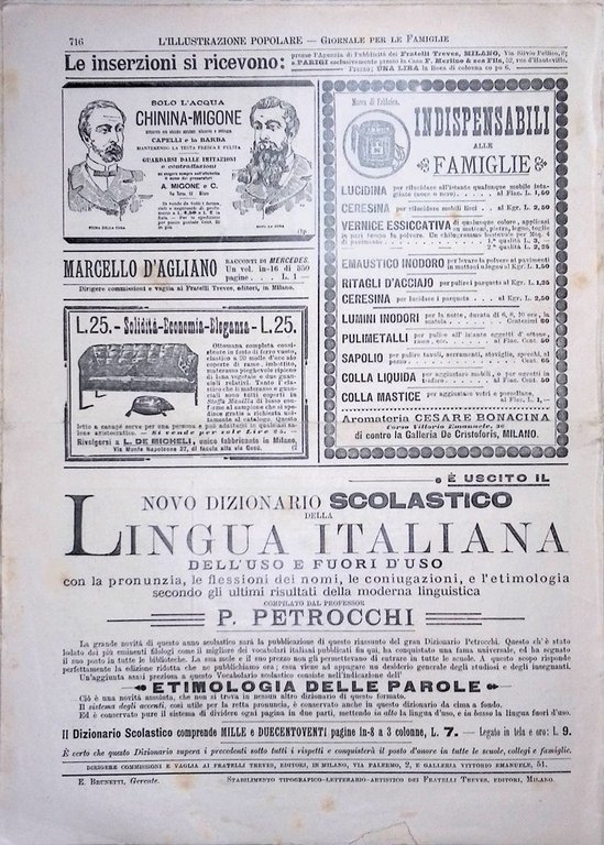 L'Illustrazione Popolare 23 Ottobre 1892 Alfred Tennyson Esposizione Arte Genova