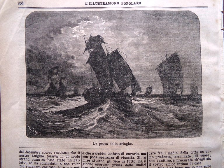 L'illustrazione Popolare 24 Febbraio 1870 Galilei Carnevale Sciopero del Creusot