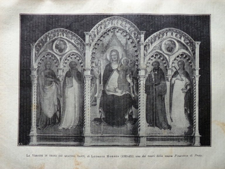 L'Illustrazione Popolare 24 Luglio 1913 Pinacoteca Prato Costanzo Decani Francia