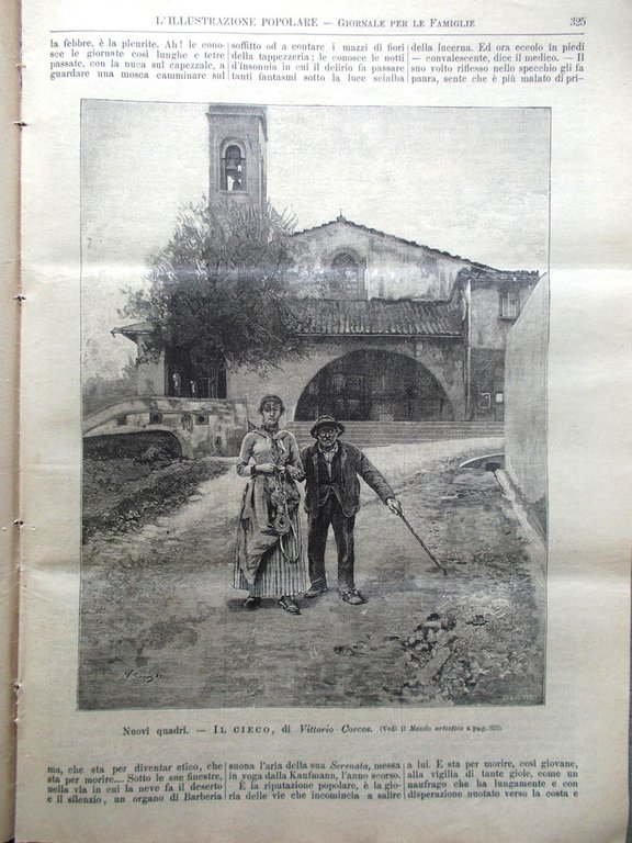 L'illustrazione Popolare 24 Maggio 1891 Esposizione Brera Fava Polo Villamarina