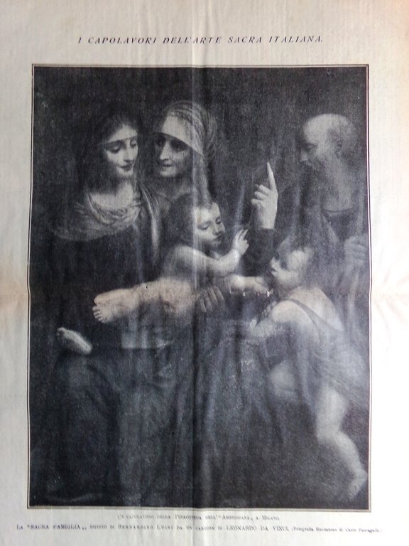 L'Illustrazione Popolare 25 Dicembre 1913 Albero di Natale Infanzia Giocattoli