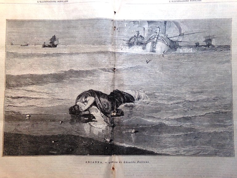 L'illustrazione Popolare 25 Luglio 1886 San Bernardino Diamanti Succi Metastasio