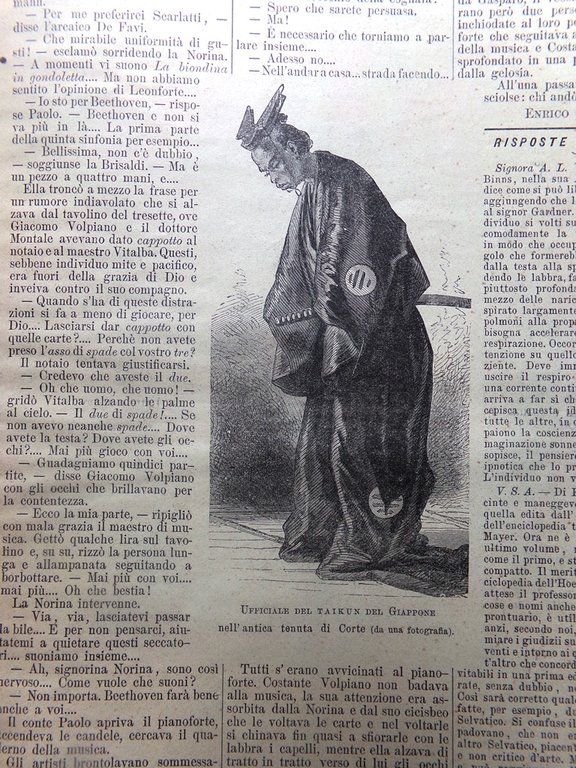 L'Illustrazione Popolare 25 Novembre 1894 Michele Carbonara Mikado Clodoveo Zar