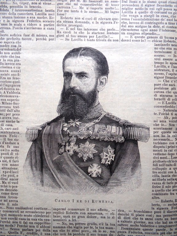 L'illustrazione Popolare 25 Ottobre 1891 Giovanni Caselli Pantelegrafo Manzoni