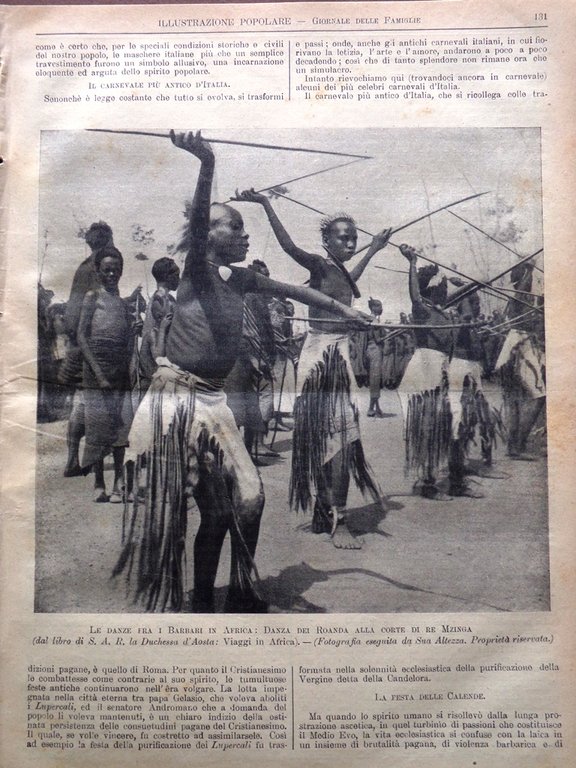 L'Illustrazione Popolare 26 Febbraio 1914 Sofia Wied Hibraim Balli Sardi …