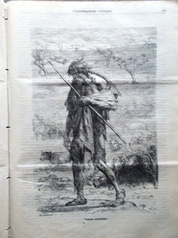 L'illustrazione Popolare 26 Giugno 1881 San Luigi Milano Galleria Gessi …