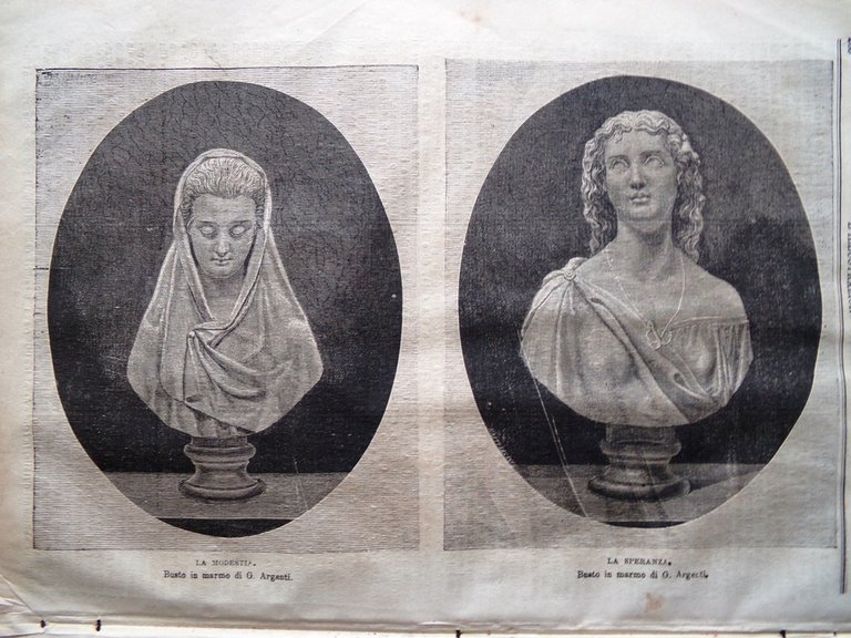 L'illustrazione Popolare 27 Febbraio 1870 Castello Susa Tempio Iside Carnevale