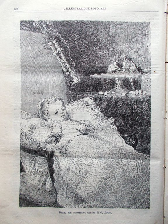 L'illustrazione Popolare 27 Febbraio 1881 Massoni a Philadelphia Guaracà Gorini