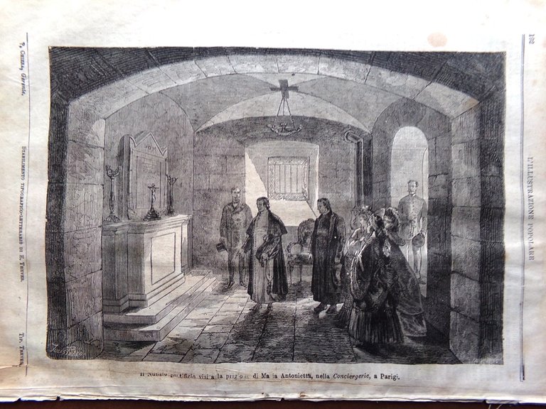 L'illustrazione Popolare 27 Gennaio 1870 Castello di Monaco Scimmie Brasile …