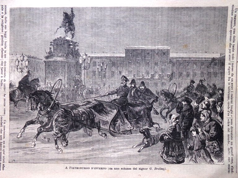 L'illustrazione Popolare 27 Gennaio 1889 Dogali Ercole Dembowski Carcerati Ruota