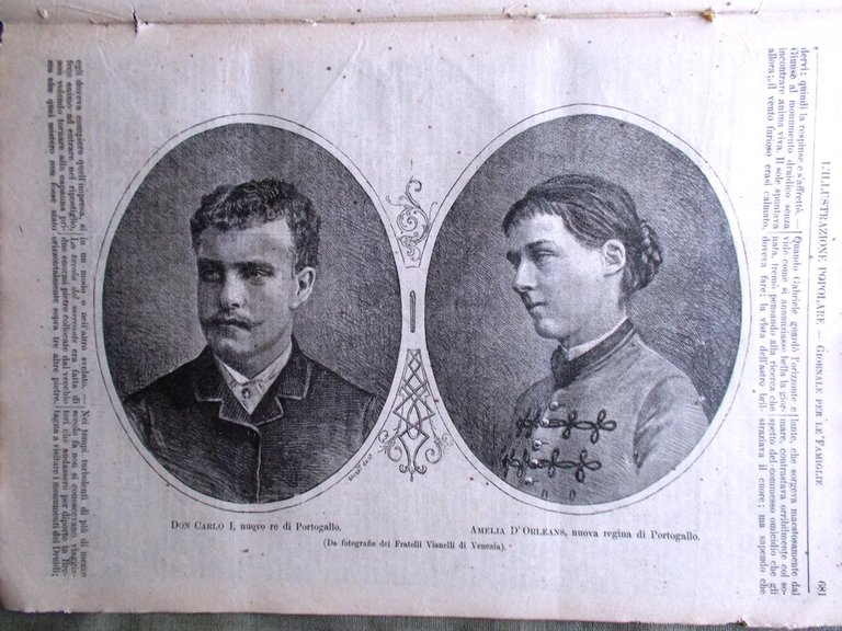 L'illustrazione Popolare 27 Ottobre 1889 Streghe Vincenzo Prato Orleans Luigi …