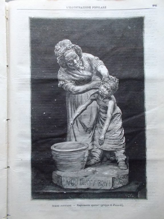 L'illustrazione Popolare 28 Agosto 1881 Drammi delle Alpi Igiene Sonno …