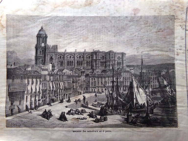 L'illustrazione Popolare 28 Aprile 1870 Tigre Malaga Processo di Tours …