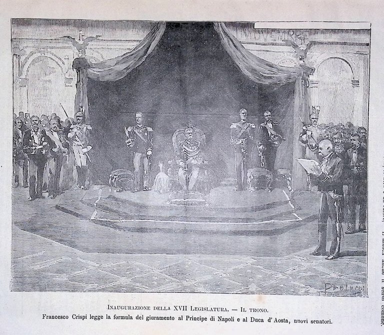 L'Illustrazione Popolare 28 Dicembre 1890 Koch Clinica Baccelli Nuovi Deputati