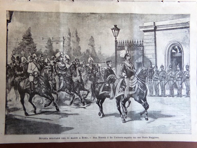 L'illustrazione Popolare 28 Marzo 1886 Idrofobia e Pasteur Montecarlo Helgoland