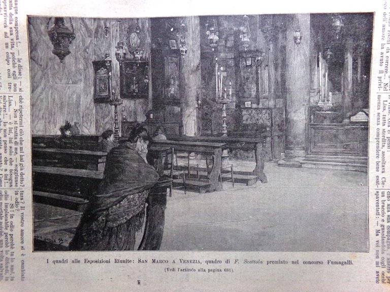 L'Illustrazione Popolare 28 Ottobre 1894 Behring Roux Difterite Verdi all'Opera