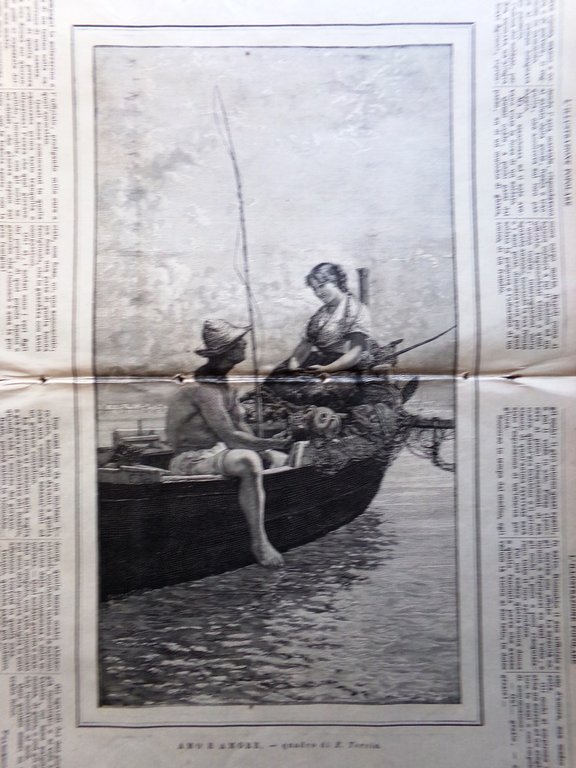 L'illustrazione Popolare 29 Agosto 1886 Faulhorn San Bernardo Lumme Doré …