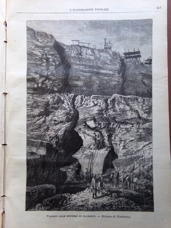 L'illustrazione Popolare 29 Agosto 1886 Faulhorn San Bernardo Lumme Doré …