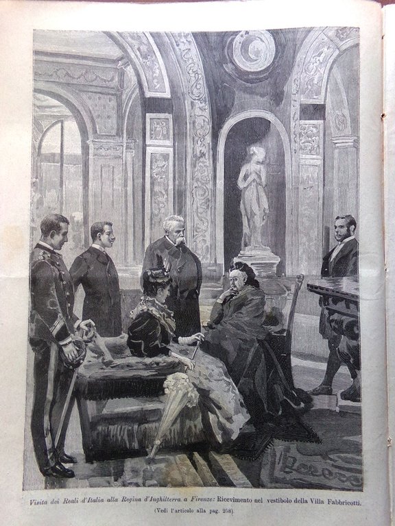 L'Illustrazione Popolare 29 Aprile 1894 Regina Vittoria Esposizioni Milano Reali