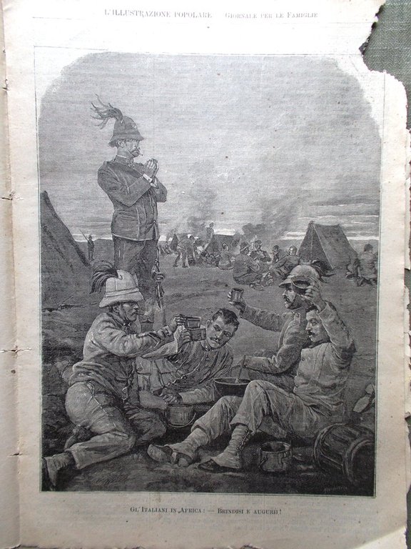 L'illustrazione Popolare 29 Dicembre 1889 Orero Capitano Casati Henry Stanley