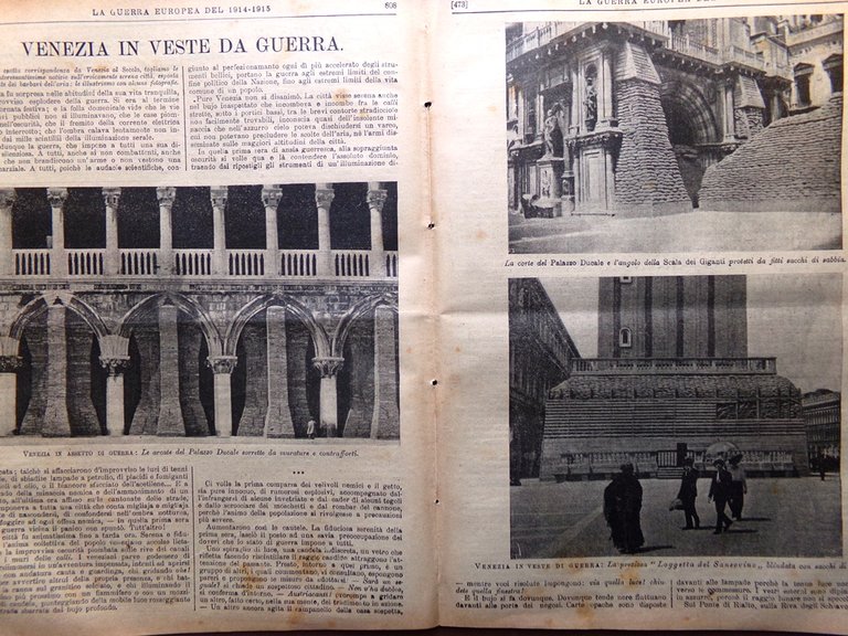 L'Illustrazione Popolare 29 Luglio 1915 WW1 Battaglia di Plava Aquileia …