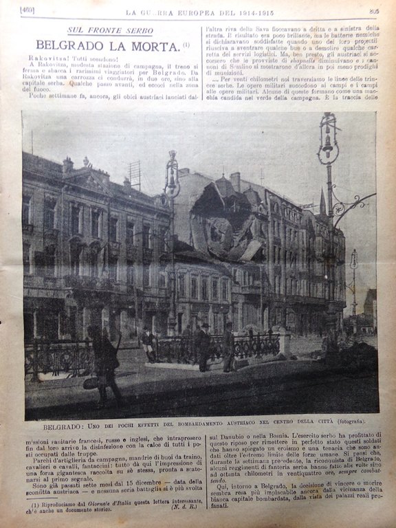 L'Illustrazione Popolare 29 Luglio 1915 WW1 Battaglia di Plava Aquileia …