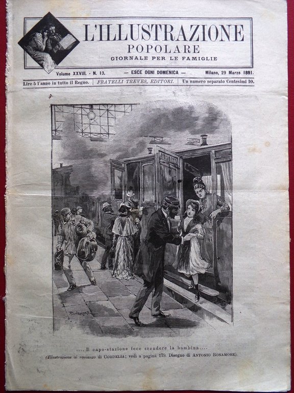 L'illustrazione Popolare 29 Marzo 1891 Moncalieri Sine-Labe Principe Napoleone | Immagine Gallery 2